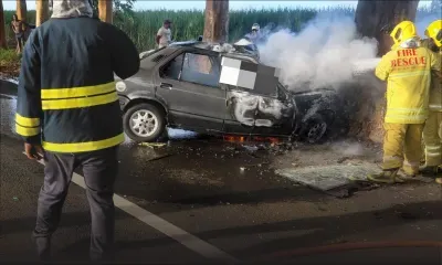 Grand-Bel-Air : deux morts et trois blessés dans une voiture calcinée après un accident