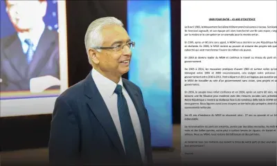 43 ans du MSM : « La reconstruction du parti est entamée, portée par des idées nouvelles », affirme Pravind Jugnauth