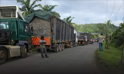 Mare-Chicose : un accord trouvé après la grève des camionneurs