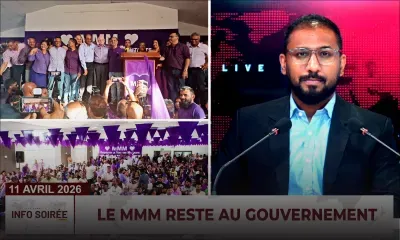 [Info Soirée] : : « Li pa tro for lor avoy mesaz for »