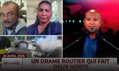 [Info Soirée] : « UN DRAME ROUTIER QUI FAIT DEUX MORTS »