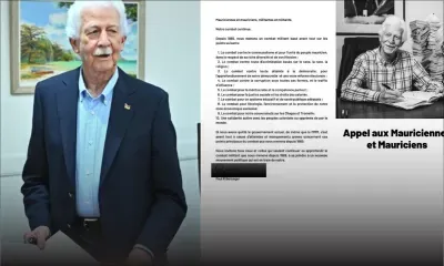 « Le combat continue » : Paul Bérenger appelle à rejoindre un « nouveau mouvement qui est en train de naître »