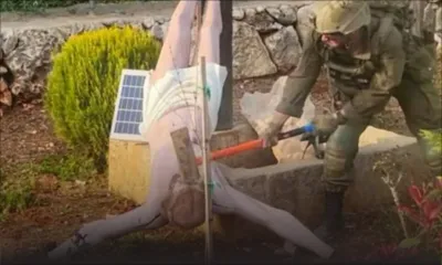 Indignation après la destruction d’une statue de Jésus par un soldat israélien au Liban