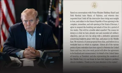 Trump accepte de repousser de deux semaines sa menace d'une attaque dévastatrice contre l'Iran