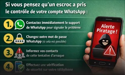 Arnaque WhatsApp : le piège du «service urgent»