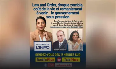 Au Cœur de l’Info – Drogue, sécurité, coût de la vie : le gouvernement face à de nombreux défis