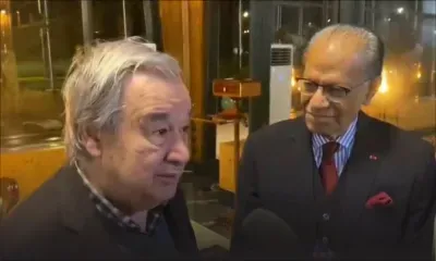 À Nairobi : échange entre Navin Ramgoolam et le secrétaire général de l’ONU António Guterres