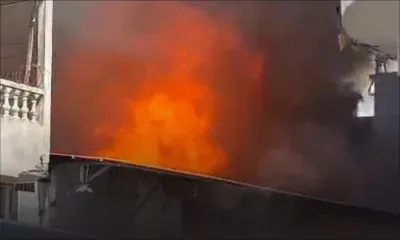 Plaine-Verte : incendie dans un dépôt, une personne transportée à la clinique