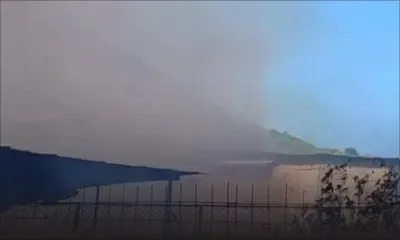 Plaine-Verte : un dépôt ravagé par les flammes