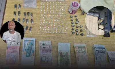 Cité La Chaux, Mahébourg : revolver, drogue de synthèse et argent saisis
