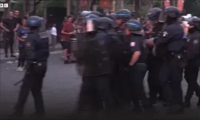 Des centaines d’arrestations en France après de violentes célébrations de la Ligue des champions