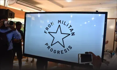Municipalité de Vacoas-Phoenix : lancement du logo du nouveau parti Fron Militan Progresis