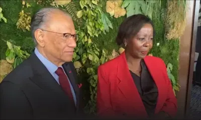 Navin Ramgoolam rencontre Louise Mushikiwabo