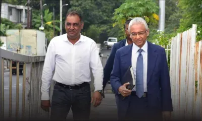 Pravind Jugnauth devant la Cour de Pamplemousses 