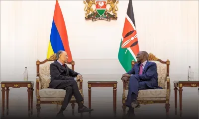 Sommet Africa Forward : le président kenyan William Ruto reçoit Navin Ramgoolam
