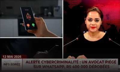 [Info Soirée] : « An 20 segonn, linn pran kontrol mo watsap »