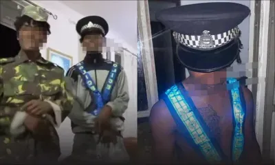 Trois jeunes s’exhibent sur TikTok avec des combinaisons de la SMF