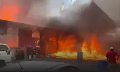 Plaine-Verte : le dépôt Nanhuck ravagé par un incendie pour la deuxième fois