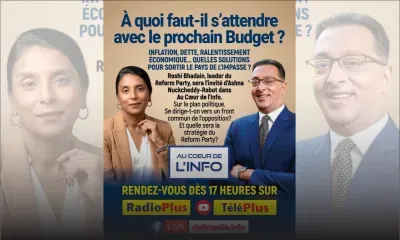 Budget, dette et opposition : Roshi Bhadain l'invité d’Au Cœur de l’Info ce vendredi