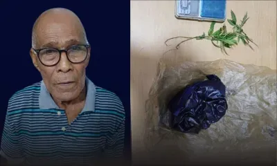 Poste-La-Fayette : un retraité de 73 ans arrêté avec du hashish estimé à Rs 2,7 millions