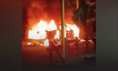 Camp-Thorel : vives tensions ; un véhicule incendié