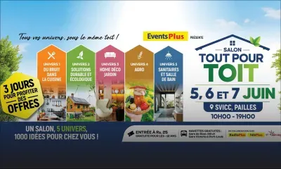 Salon Tout pour Toit au SVICC du 5 au 7 juin : 5 univers et plus de 80 exposants pour relooker votre intérieur ce week-end