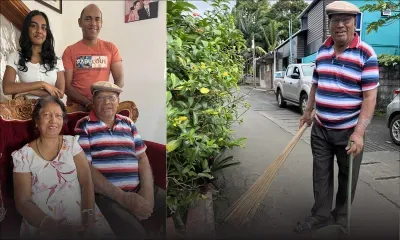 Narain Ramdeekul, centenaire à Quartier-Militaire : une santé de fer grâce à une alimentation saine et un travail assidu