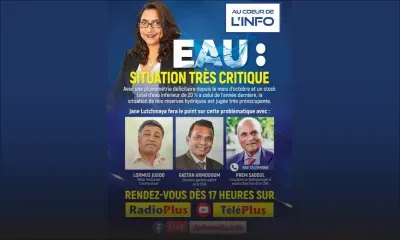 Au Cœur de l’Info- Eau : état des lieux d’une situation jugée alarmante 