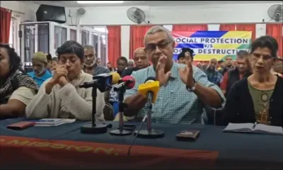 Reaz Chuttoo : « Eski gouvernman ena manda pou dir tou travayer sekter prive depi 1995, 2,5 % zot saler pe rant dan NSF, zot napa pou gagn sa kan zot al retret parski li pou rant dan NPPF... »