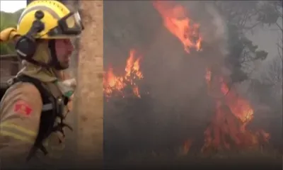 Espagne: l'incendie en Catalogne stabilisé, les pompiers s'attendent à une journée "compliquée"
