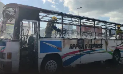 Autobus ravagé par les flammes à la gare du Nord : Aucun blessé à déplorer