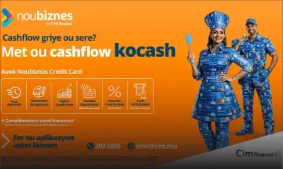 [Publireportage] Cim Finance lance la Noubiznes Credit Card, une solution dédiée aux PME mauriciennes