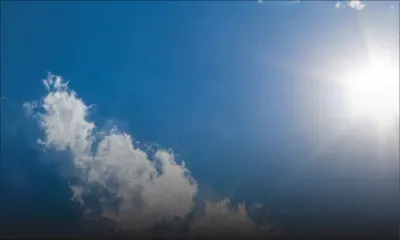 Météo : temps généralement ensoleillé, mer forte au-delà des récifs