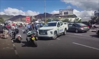 Accident de la route à Fanfaron : un motocycliste percuté par un camion