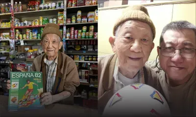 Kwok Chung Yee Soon Hin, 101 ans, reste fidèle au travail et au football