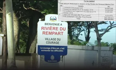 Marché de Rivière-du-Rempart : Rs 580 M pour un projet estimé à Rs 21 M