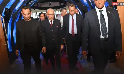 [En images] Lancement du nouveau logo de MyT par le Premier ministre Navin Ramgoolam au SVICC