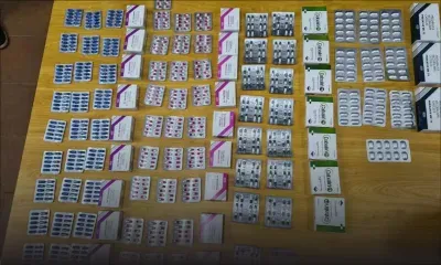 La Rosa : plus de 900 comprimés de psychotropes saisis