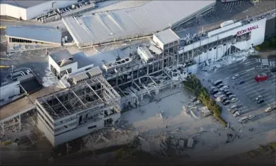 Séisme au Japon : de "nombreuses personnes" piégées dans un centre commercial endommagé