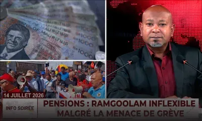[Info Soirée] : « RAMGOOLAM : PAS QUESTION DE FAIRE MARCHE ARRIÈRE »