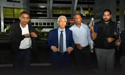 Pravind Jugnauth après son interrogatoire marathon à la FCC : « Zordi mo ankor pli serin »