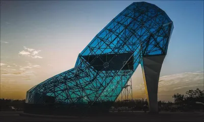 Taïwan: un lieu de culte en forme de chaussure