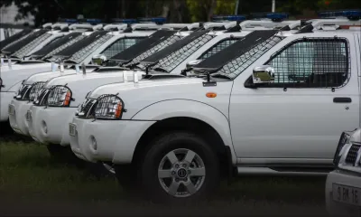 Les nouveaux véhicules de la police