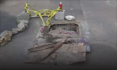 Une plaque d’égout endommagée, des habitants dégoûtés