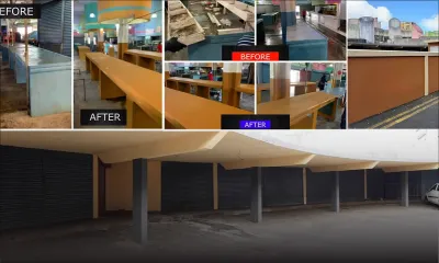 Déconfinement partiel : le marché de Curepipe relooké