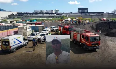 Accident du travail mortel à Ébène : un employé piégé entre les lames meurtrières d’une bétonnière