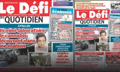 Voici la une du Défi Quotidien de ce Mercredi 21 Mai 2025