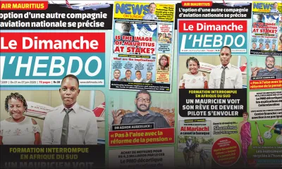 Voici la Une de Le Dimanche/L'Hebdo de ce dimanche 21 juin 2020