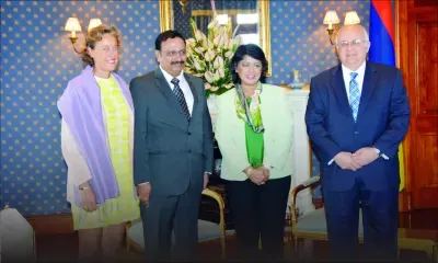 High Level Discussion at State House : need to Engage the Worlds of Art, Nature and Science