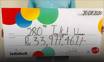 Loto : un Portlouisien remporte le jackpot de Rs 33,9 millions